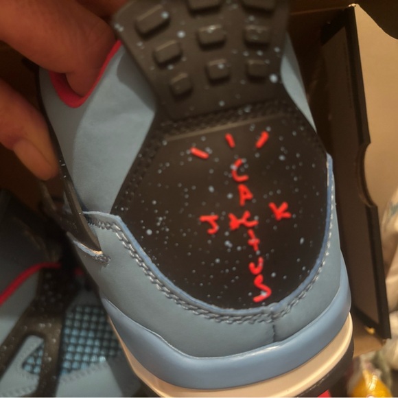 Jordan Athletic Shoes - Blue and Black
